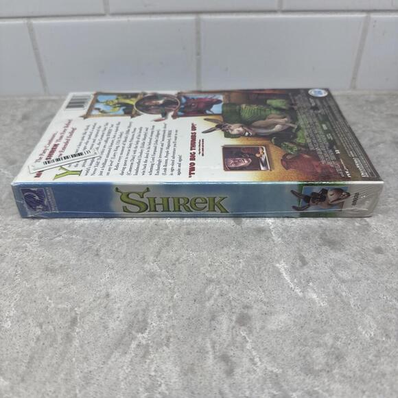 SHREK Vhs 2001 Special Edition Big Box VHS  RARE - BRAND NEW & FACTORY SEALED - Picture 5 of 5